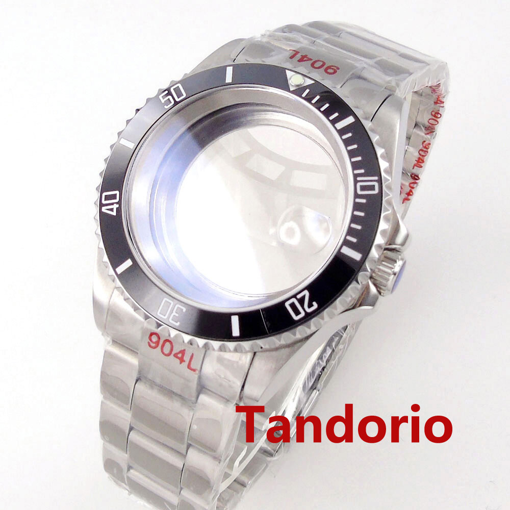 40mm AR Coating Sapphire Glass Fit NH34 NH35 NH36 ETA 2824 2836 PT5000 Oyster