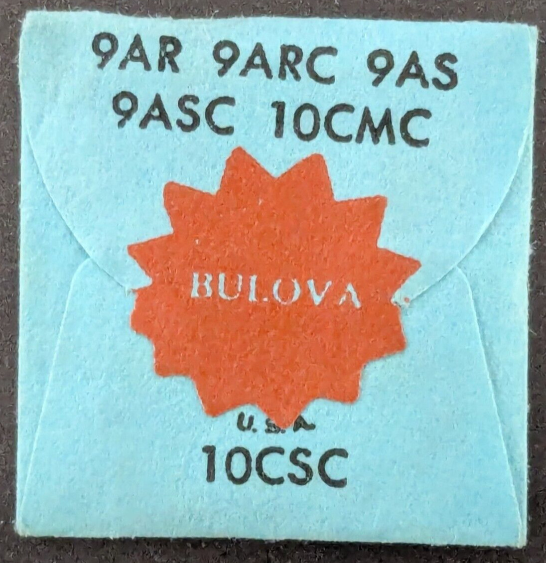 NOS NEW Genuine Bulova Cal 10BRC 9AR 9ARC 9AS 10CMC # 16 Winding Stem Watch Part