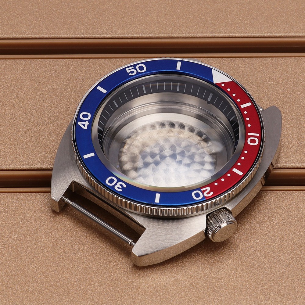 41mm Steel Watch Case Modify turtle Mod Sapphire 10ATM For Seiko NH34 35 NH36 38