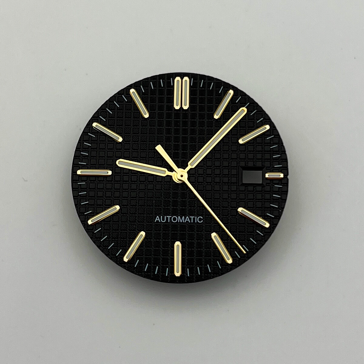 31.8mm NH35 Dial + Hands No Logo Green Luminou for NH35/NH36 Movement Watch Dial