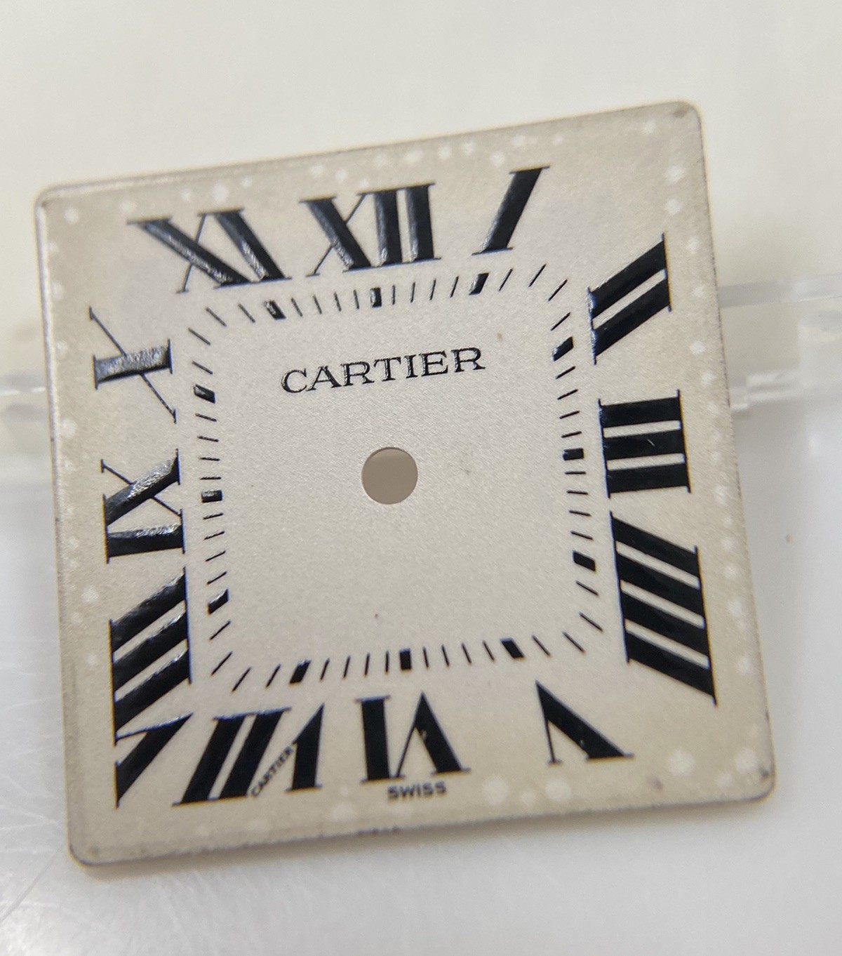 Original Cartier Tank Française 2301 Cal 157 Cream Midsize Dial VC100452