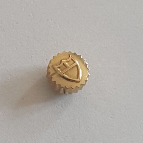 Tudor 4.0mm Gold Plated Crown