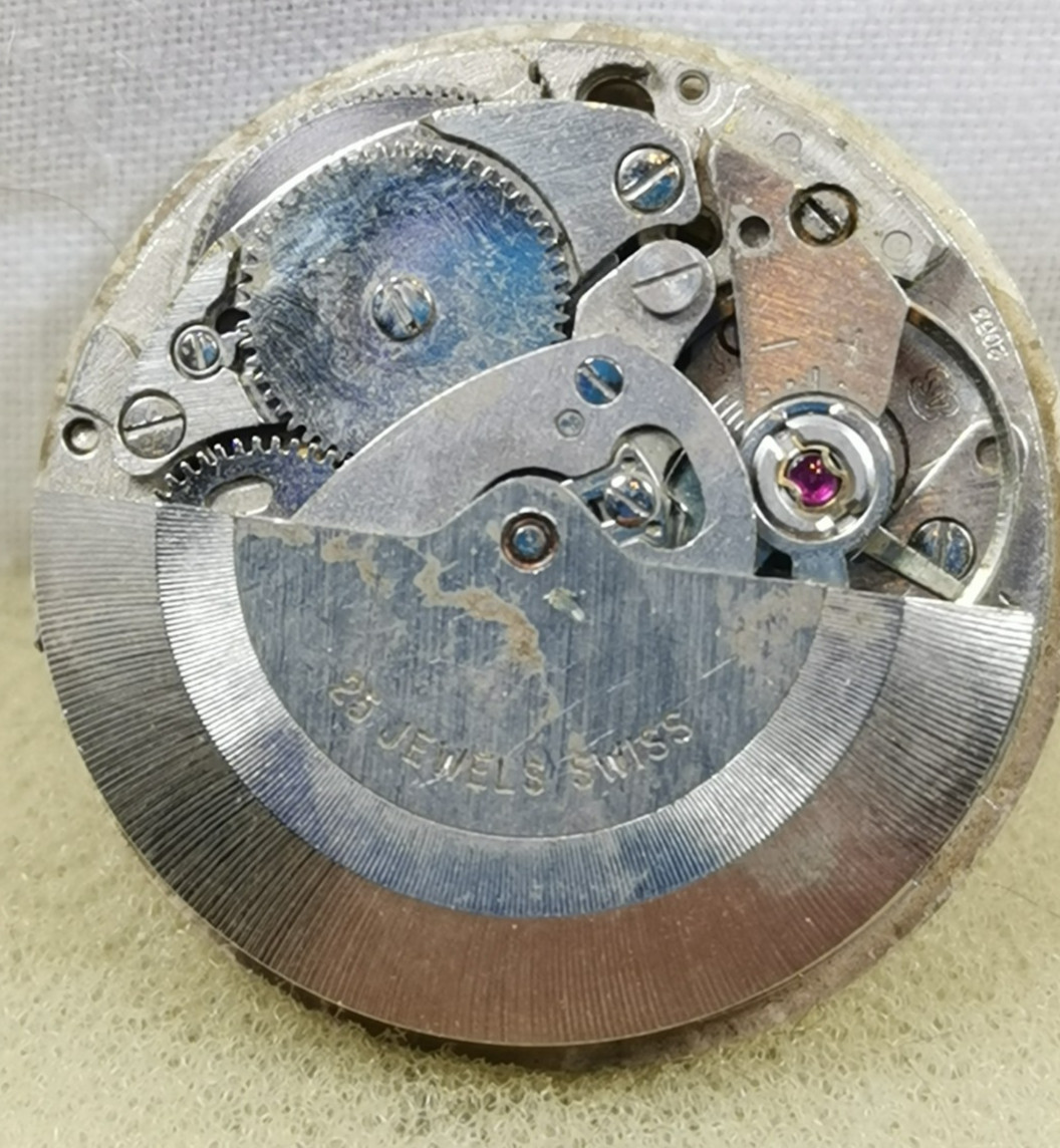 Montine Automatic 25J Cal. AS 2063 Swiss Wristwatch Movement Repair/Parts