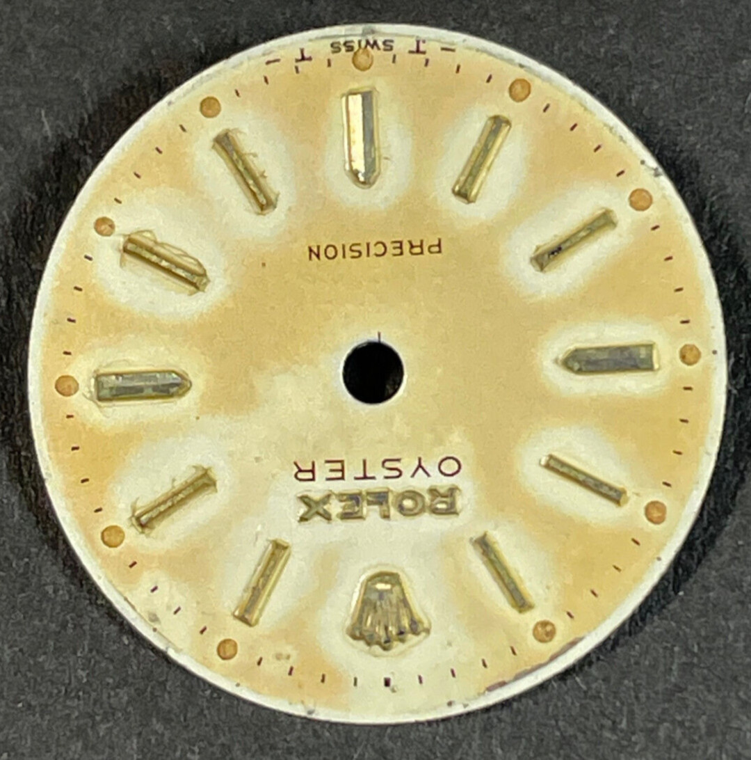 Vintage Rolex Oyster Precision Ladies Watch Dial For 6410 No Date