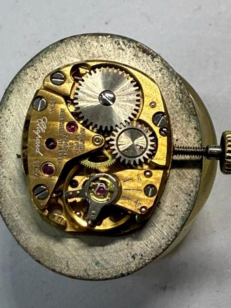 Chopard Original Cal 846 Movement Matching Dial Hands Crown Working