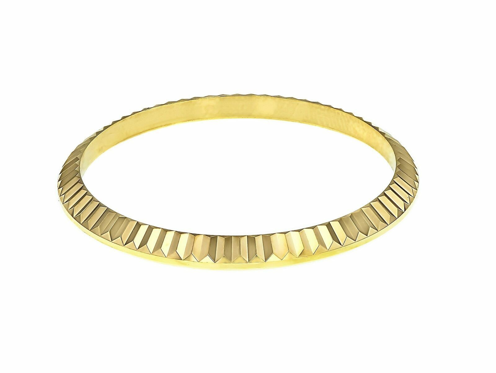 FLUTED BEZEL FOR ROLEX PRESIDENT DAY 1802 1803 18038 18039 18238 18239 GOLD