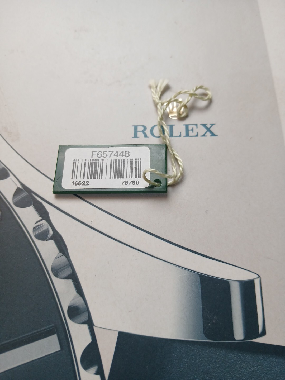 Rolex Swing Tag Rolesium Yacht-master
