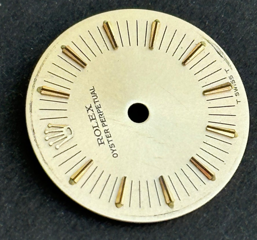 Vintage Rolex Ladies Oyster Perpetual Watch Dial For 24mm No Date