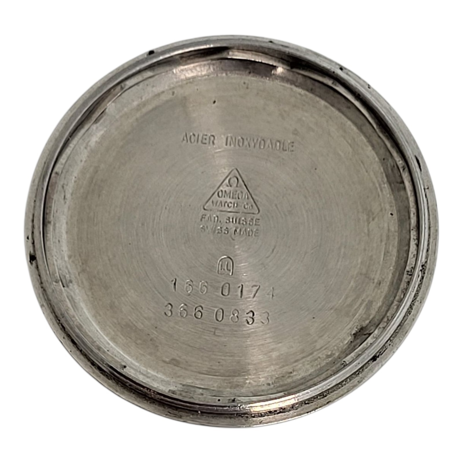Omega 166-0174 watch case back cover