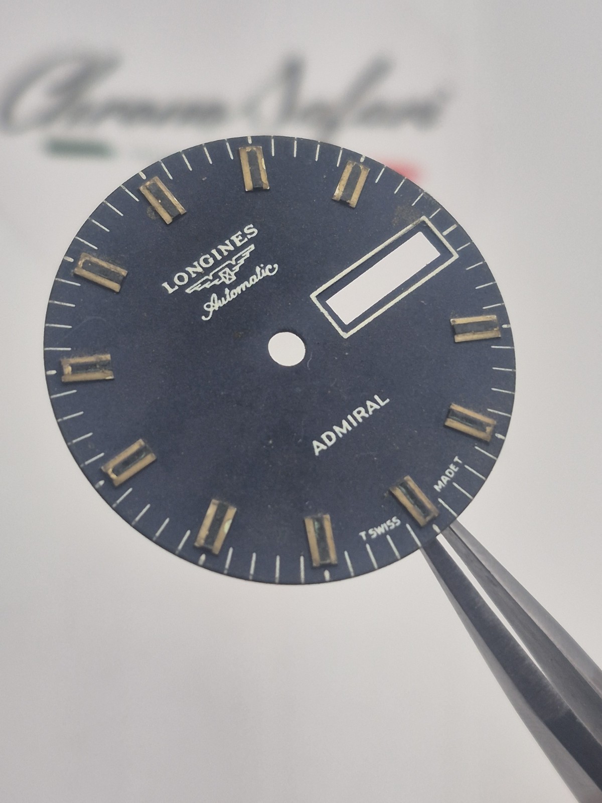 Longines 8557 Dial Hands Dial Spheres Longines 8557 Diver Vintage Dial