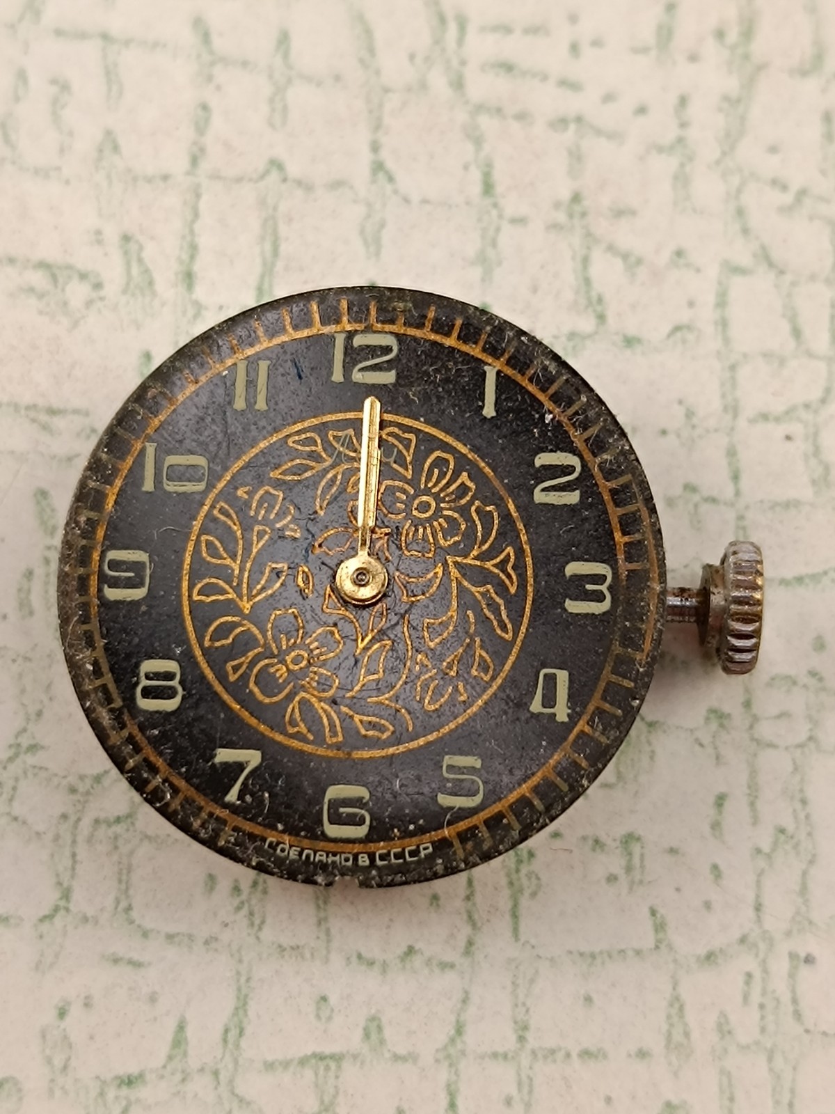 9 Vintage Soviet Mechanical Watch Movements Mixed Lot USSR For Parts Repair