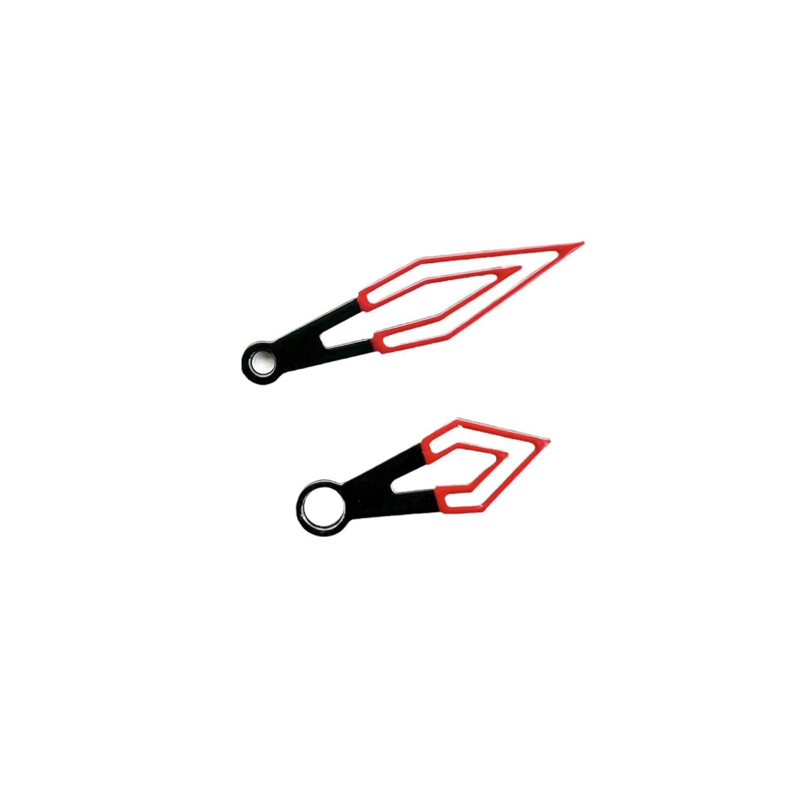 Tron Dagger Style Watch Hand Set – Minute + Hour – Torch Red – CT882