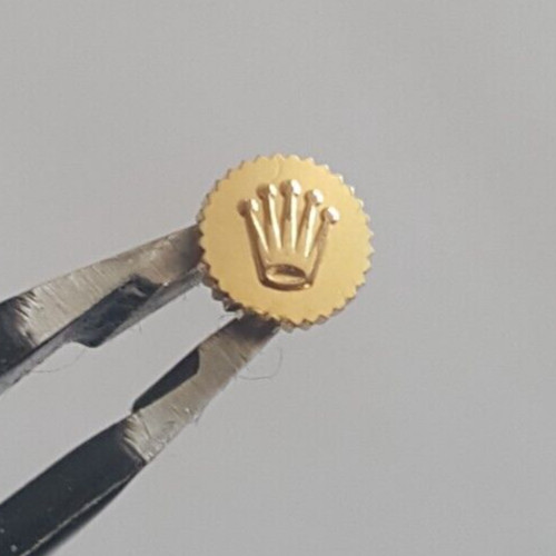 Rolex 4.2mm Gold Plated Undercut Crown
