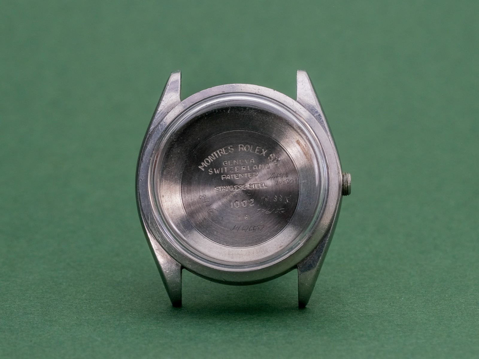 Authentic 1961 Rolex 1002 Case for Oyster Perpetual