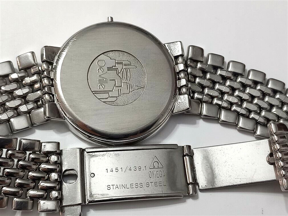 OMEGA DEVILLE ( LL 396 1012 ) CAL 1430 STAINLESS STEEL CASE, CRYSTAL & BRACELET