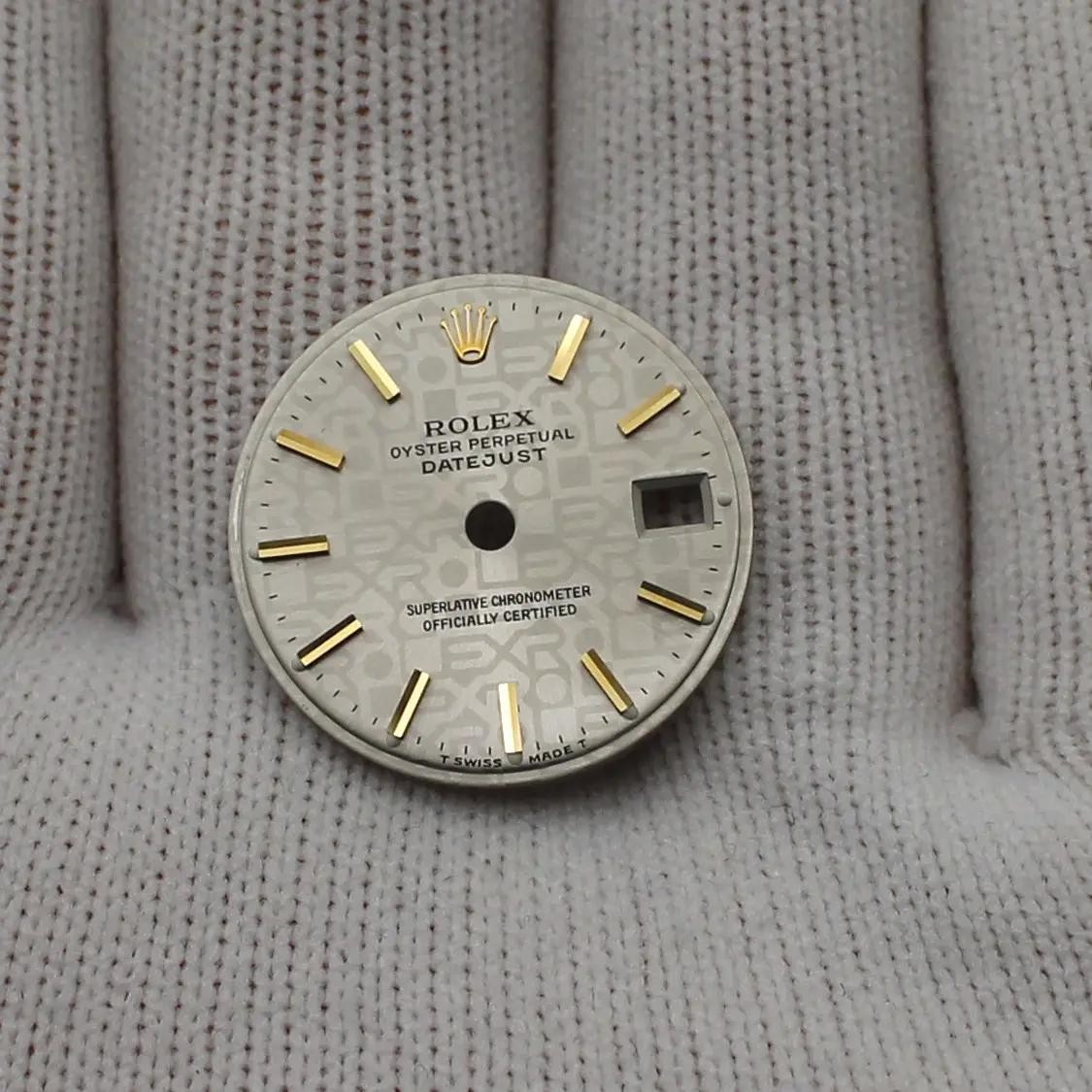 Rolex Oyster Perpetual Datejust Jubilee Gold Sticks Dial 69173