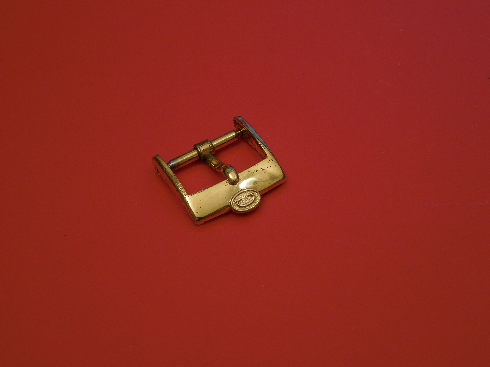 GENUINE CONCORD 14MM / 16MM GOLD TONE BUCKLE FOR LEATHER STRAP BAND BRACELET