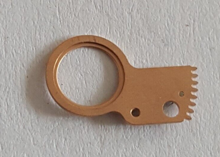 Omega Caliber 330 Part Number 1407 (Pawl Bearing Yoke with Stud and Spring)