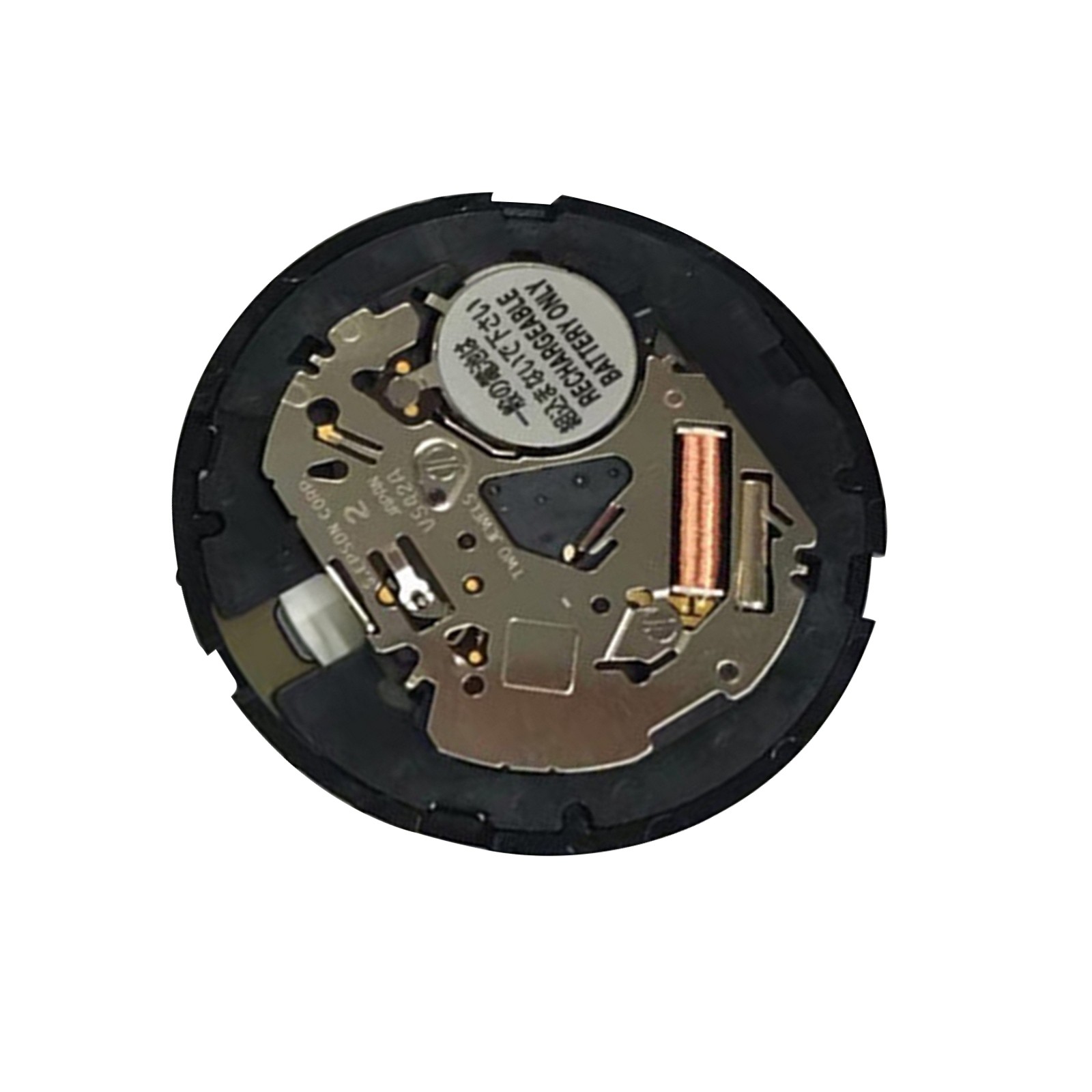 New VS42A Movement Black Date Indicator At 3 Solar Movement Replacement Parts H