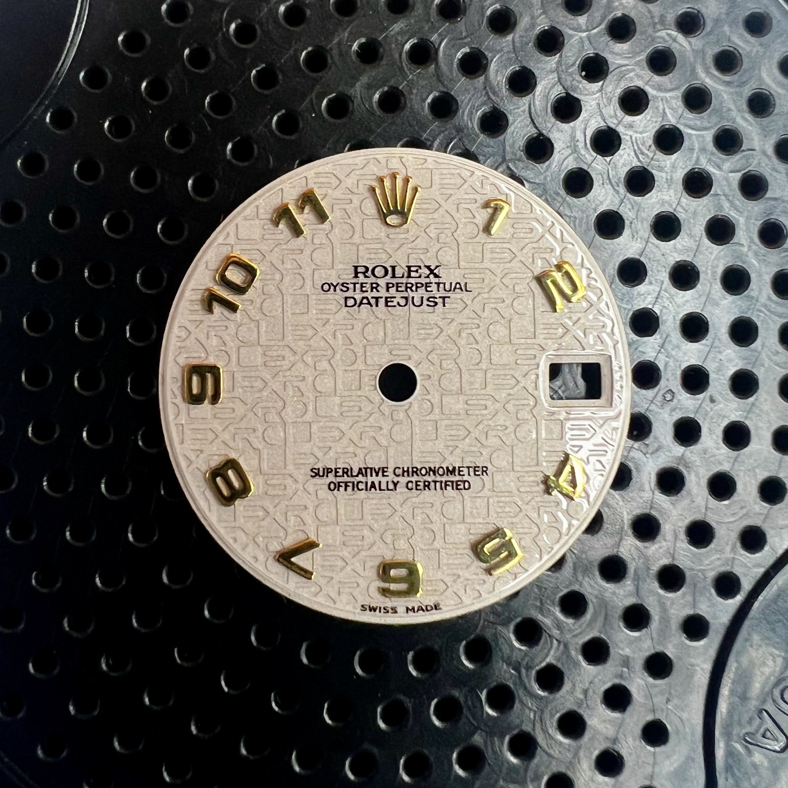 Genuine Factory Rolex Datejust 31 Cream Anniversary Jubilee Dial