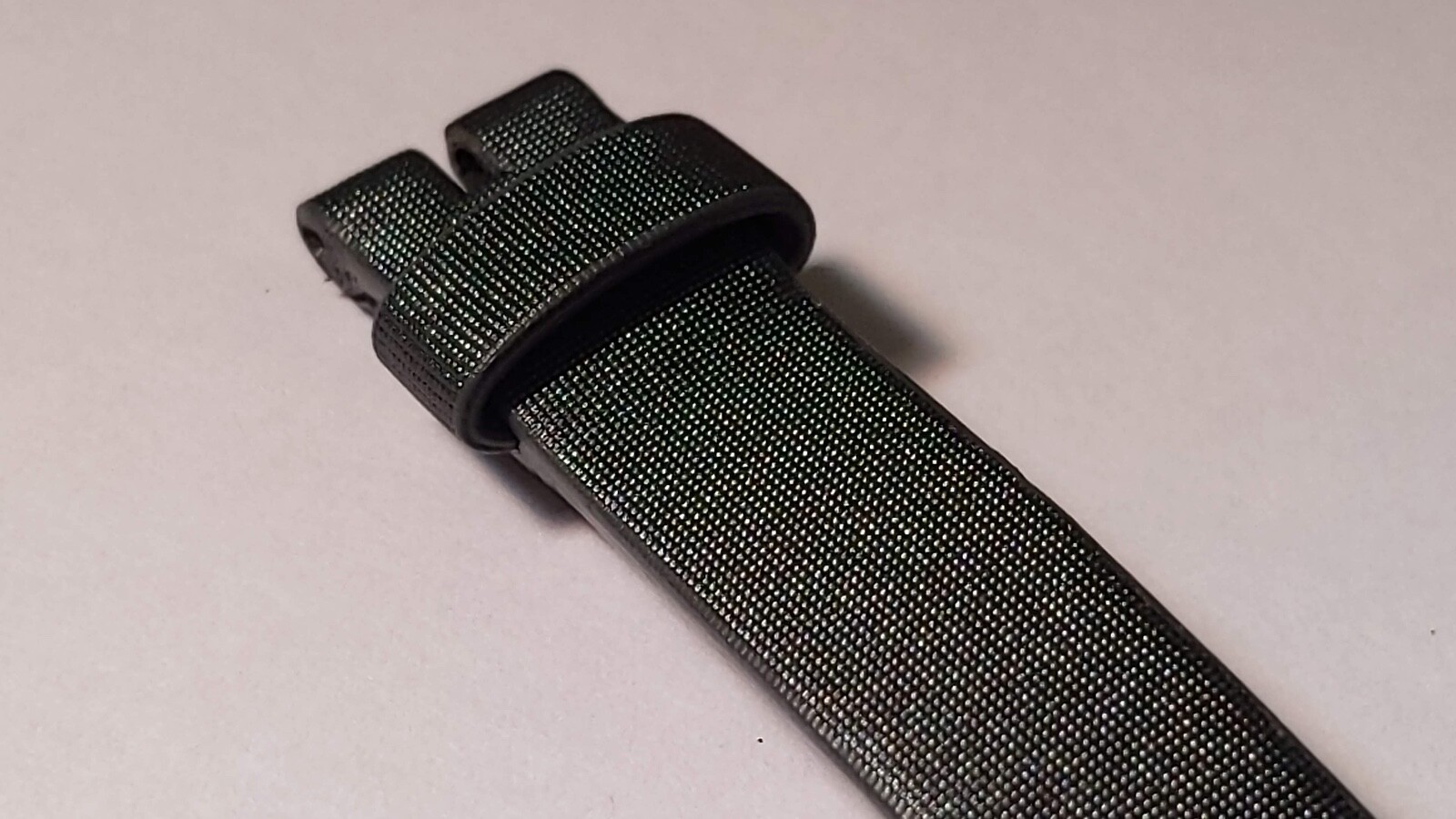 Calvin Klein Grey/Gray/Gris Band/Strap Stylish 9mm at the watch, 9mm.