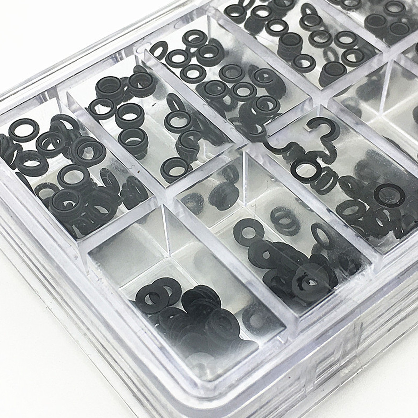 300Pack 12-Size Waterproof Rubber Watch Crown Assorted O-ring Gasket Assortment