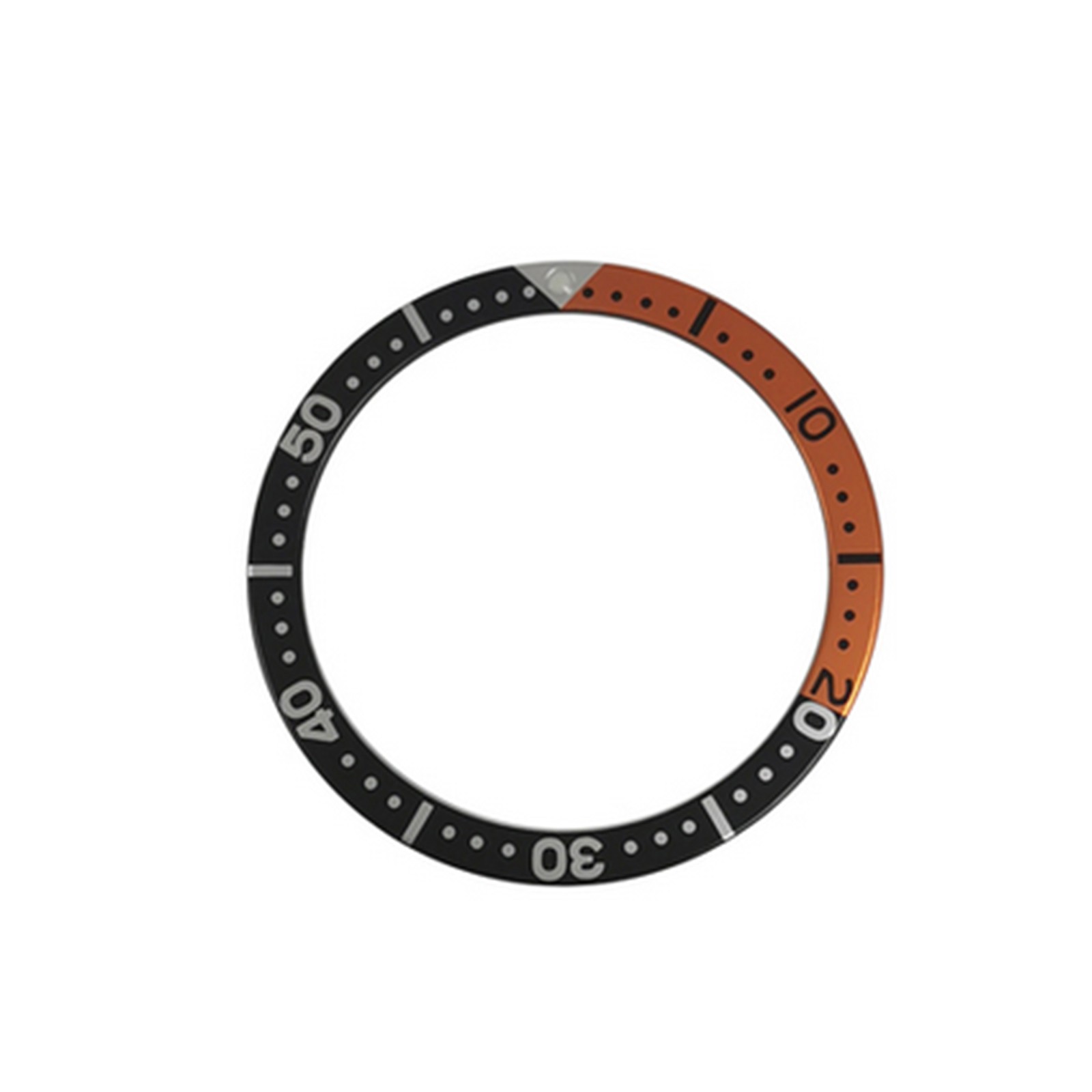 Aluminum Flat Watch Bezel Insert Ring OD 38mm ID 31.5mm For SKX SUB Watch Case