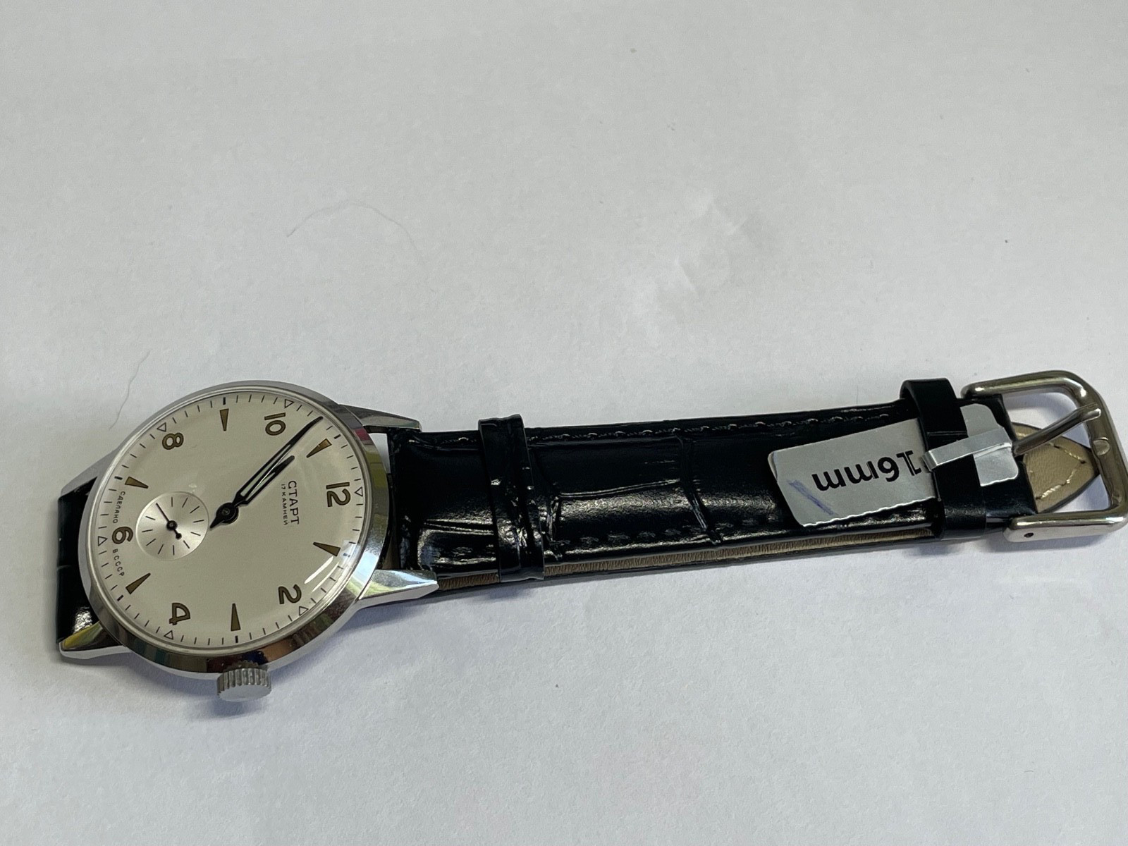 START WRISTWATCH 17 JEWELS Very rare vintage mechanism 3 kv 57 years
