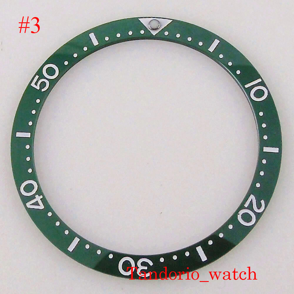 For Skx007 SKX009 Colorful 38mm Ceramc Bezel Insert Ring Watch Face Replace Part