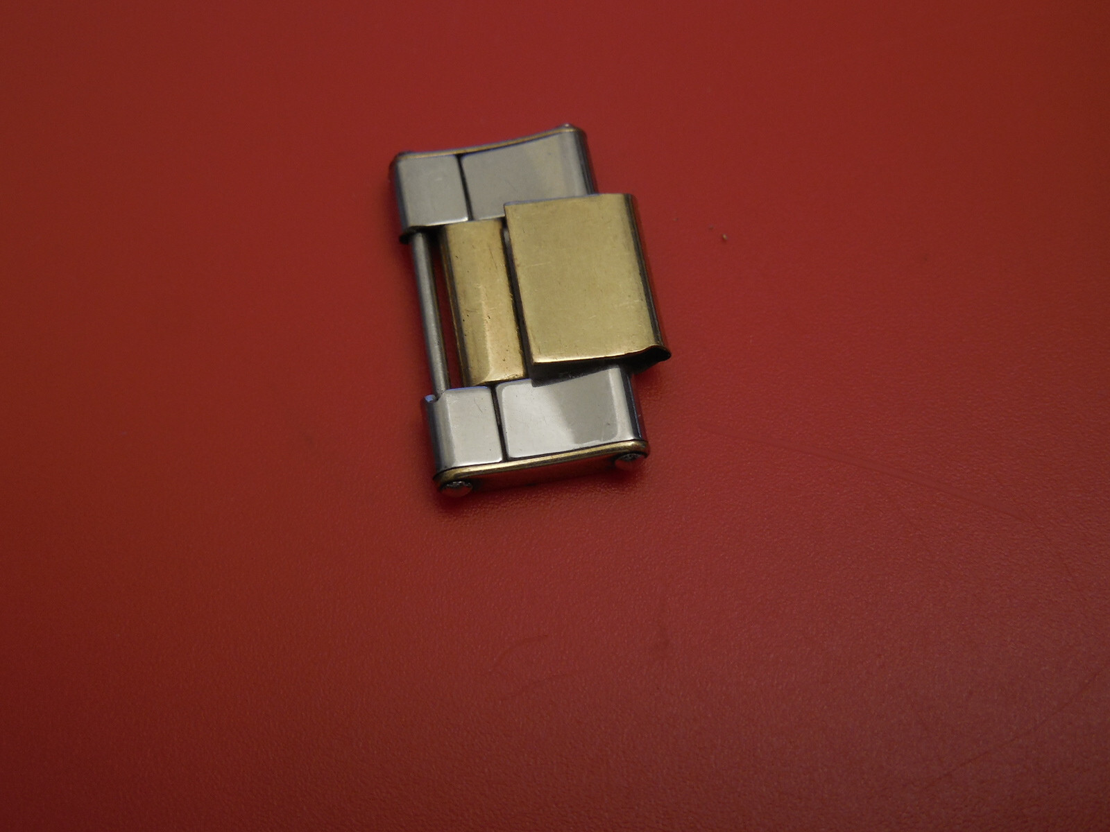ROLEX 9K / STEEL 7206 20MM RIVETED OYSTER BAND BRACELET LINK PART #3