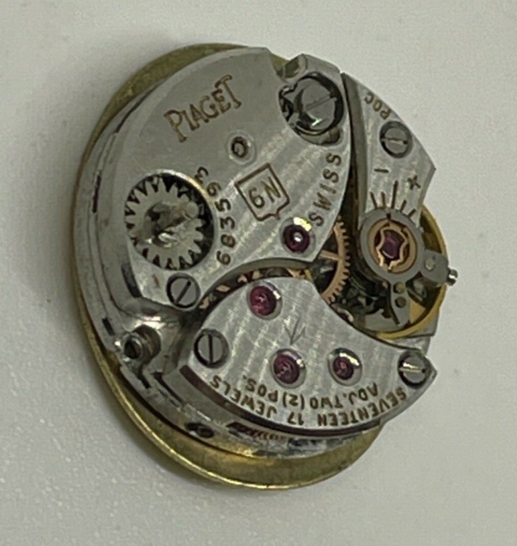 PIAGET 6N BACKWIND MOVEMENT Swiss 17 Jewels Two Positions