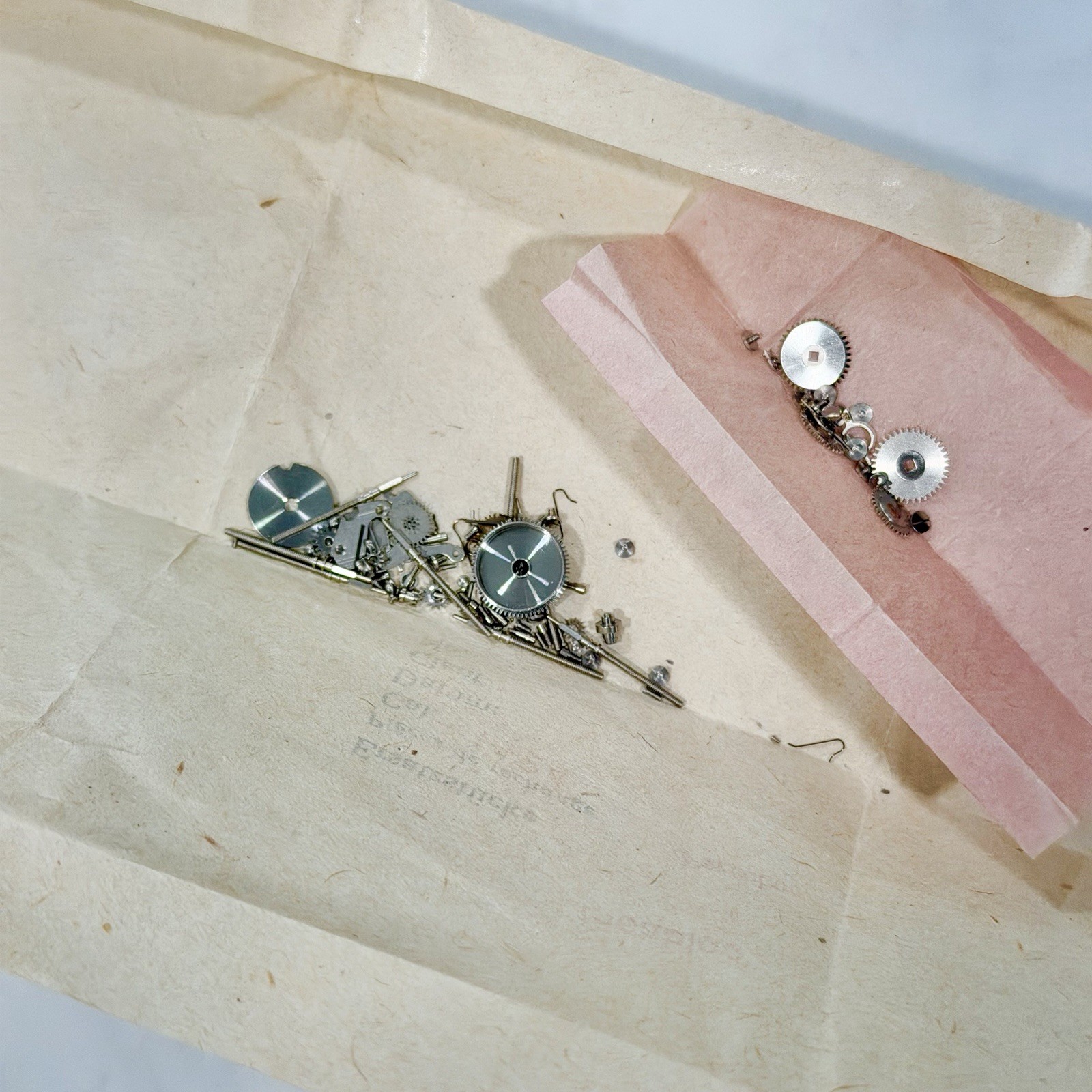AS Caliber 1124, Incabloc Swiss Watch Parts! All Parts Are New & Original. NOS!