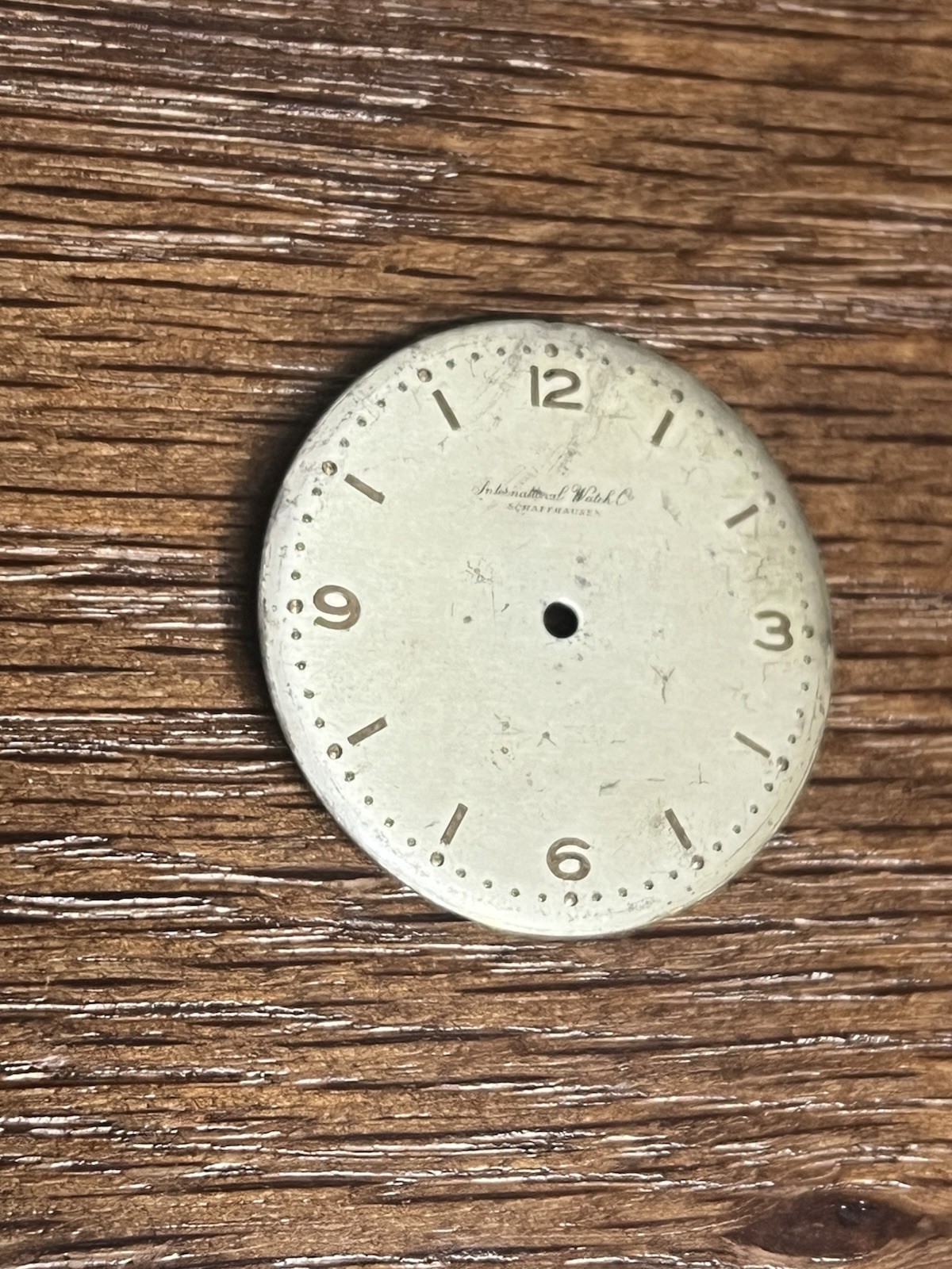 IWC Schaffhausen CAL C89 PART White DIAL – IWC C 89 USED