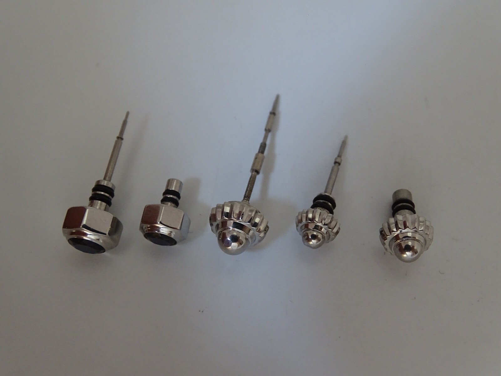 Cartier Santos 100 & Roadster Lot of 5 Crowns and Stem Original