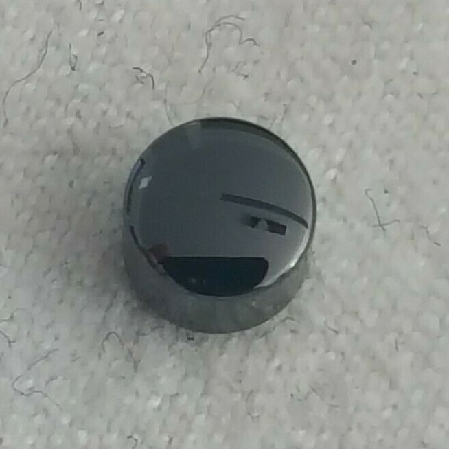 RADO Water Resistant Black Ceramic Cap Crown Part Number 48-112