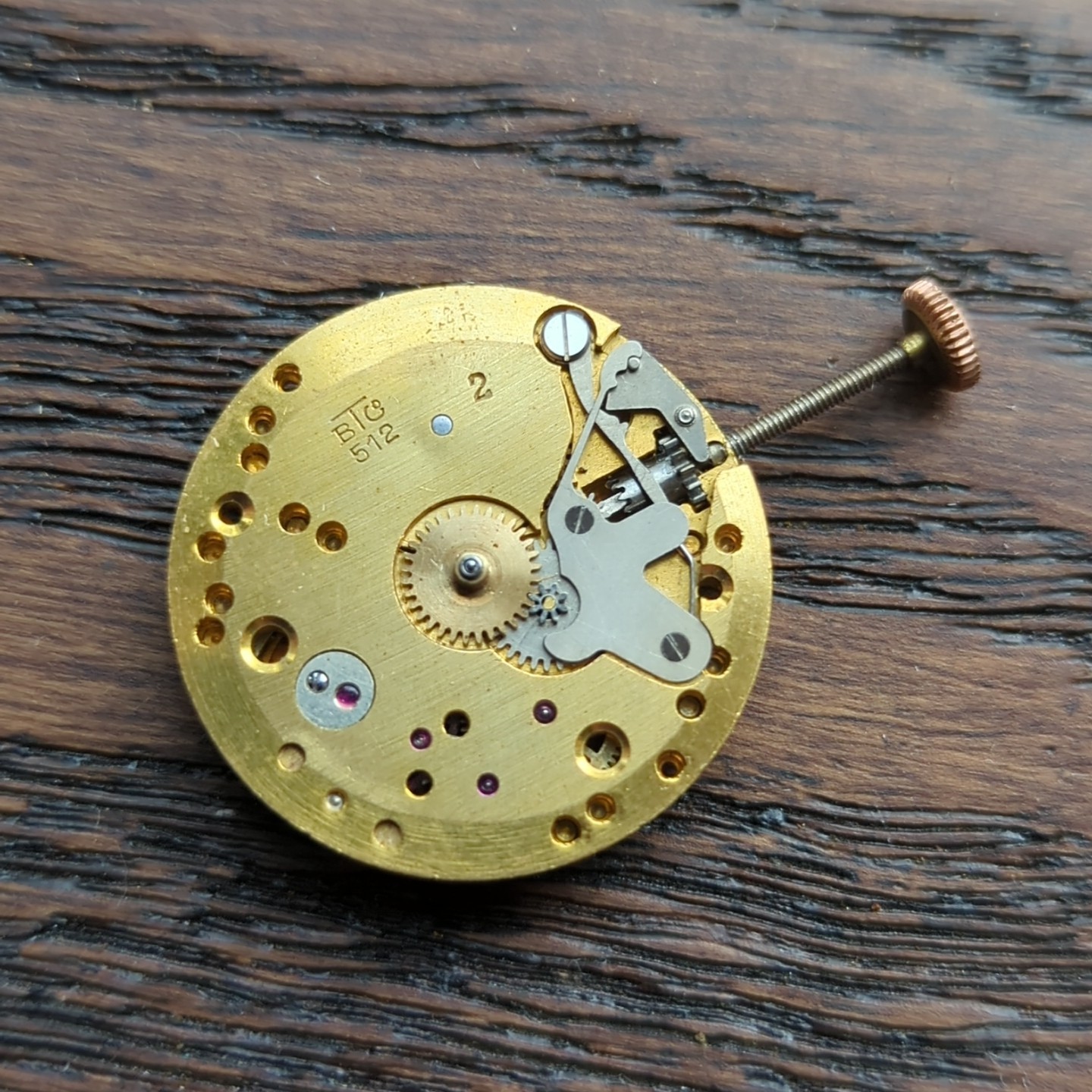 BT Co Damas Beguelin 512 New Old Stock Watch Movement Working (C39)