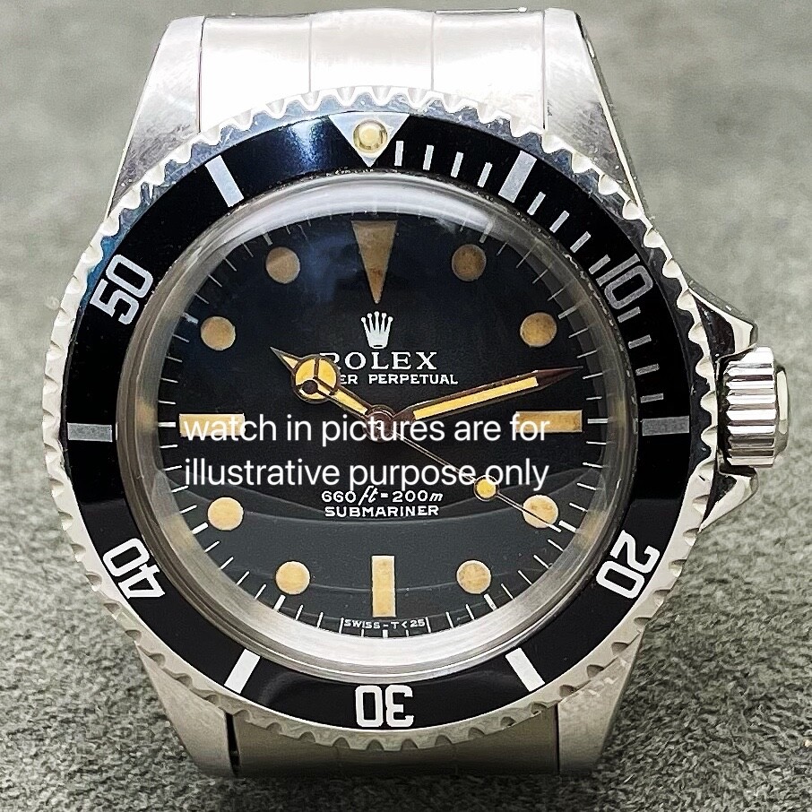 Bezel insert replacement for Rolex Submariner 5513 1680 5512 Newly made