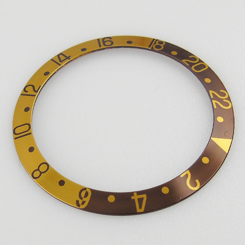 38mm black blue red Aluminum alloy bezel insert for 40mm SUB parnis mens watch