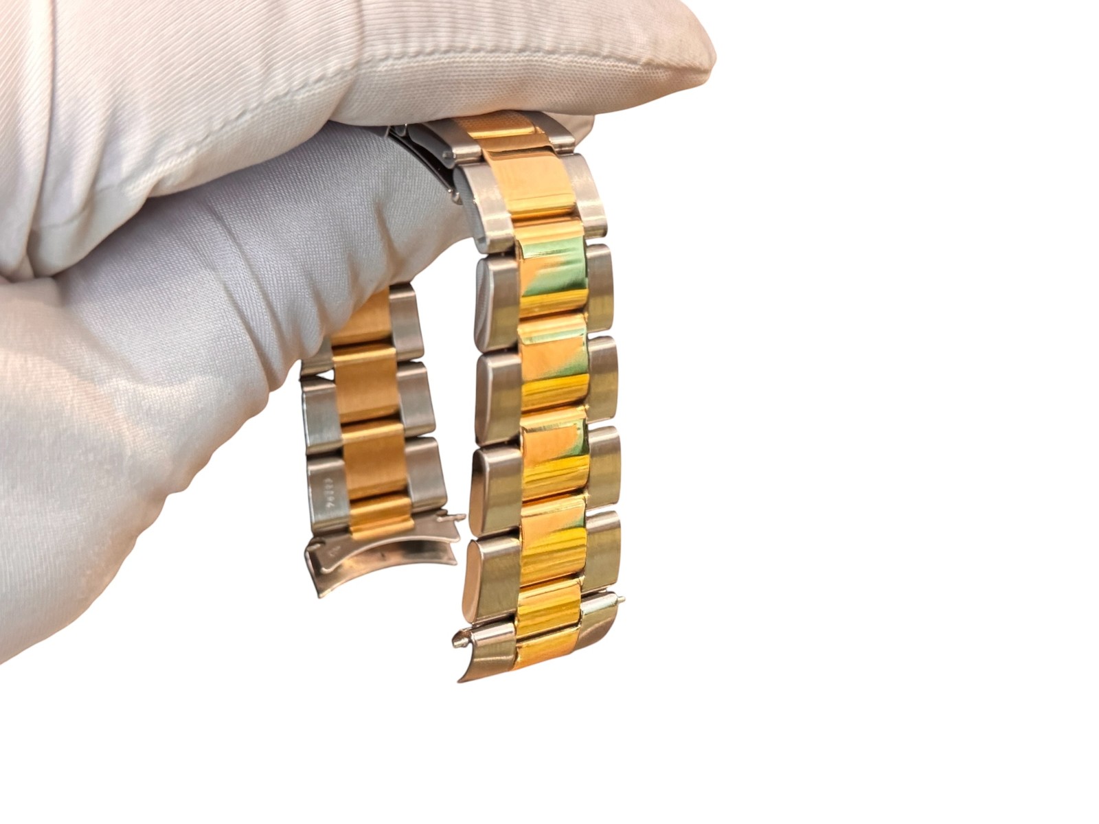 Used 18Kt Steel/Gold Oyster Bracelet for Rolex (code 78393 V6) STeel Gold