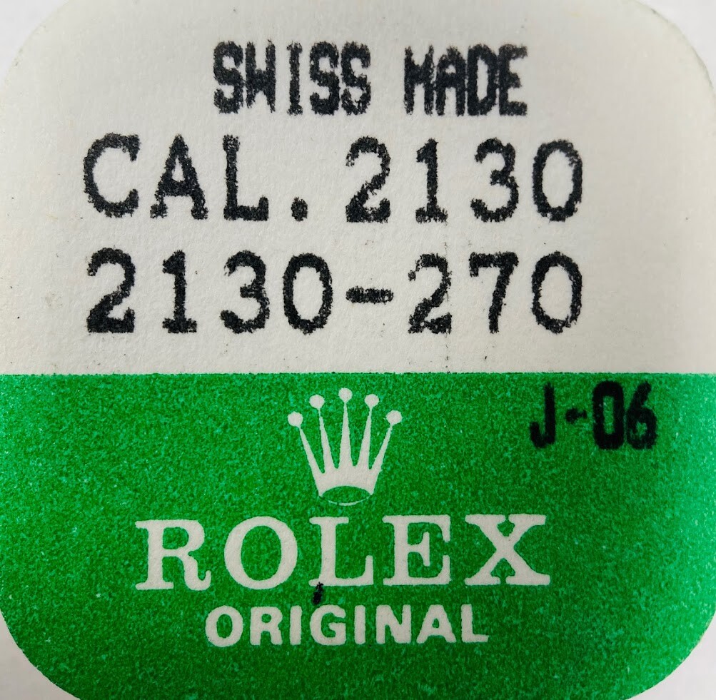ROLEX FACTORY SEALED Cannon Pinion 2130 270