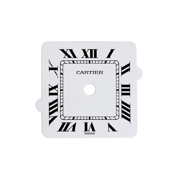 Cartier watch parts – Santos Ladies Square Automatic – White Dial