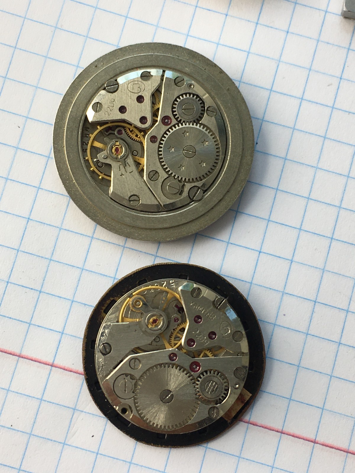 MOVEMENTS (13pcs) FOR MENS WRIST WATCH Slava Vostok Raketa USSR for parts