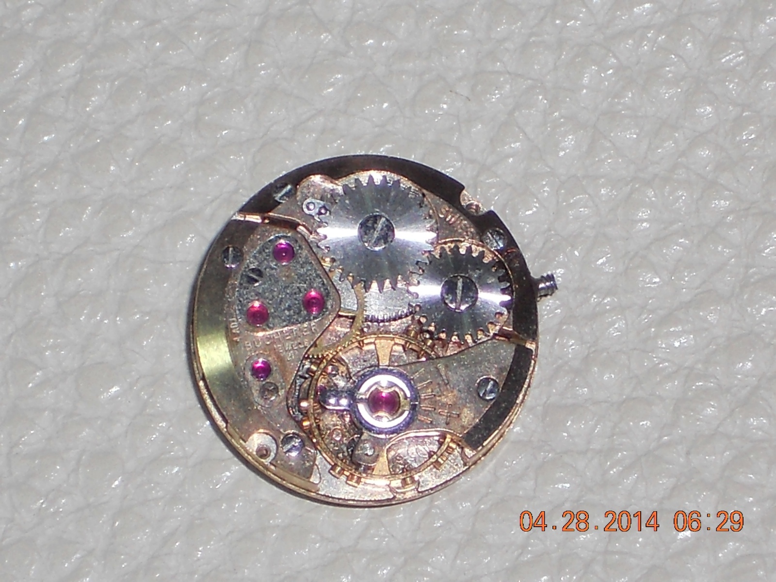 WATCH MOVEMENT ETA cal. 2410 BUCHERER 21j, Adj. 4 pos 15mm RUNS #259