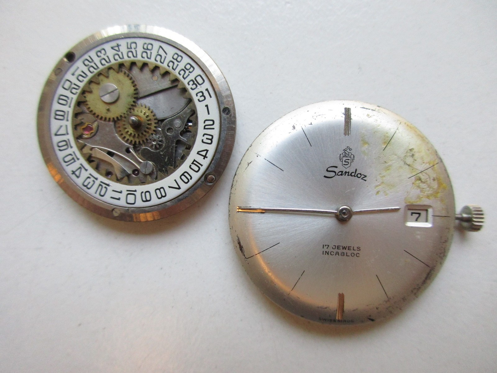 Peseux cal. 336N Swiss vintage watch movements – running