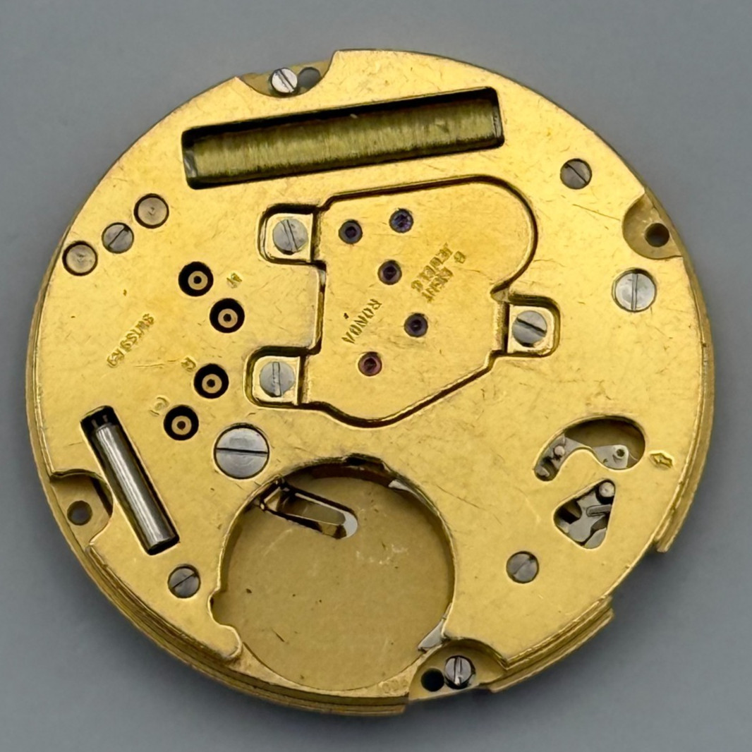 Ronda 1006 Watch Movement Quartz Swiss Date 8 Jewels Vintage Parts Repair 23.9mm