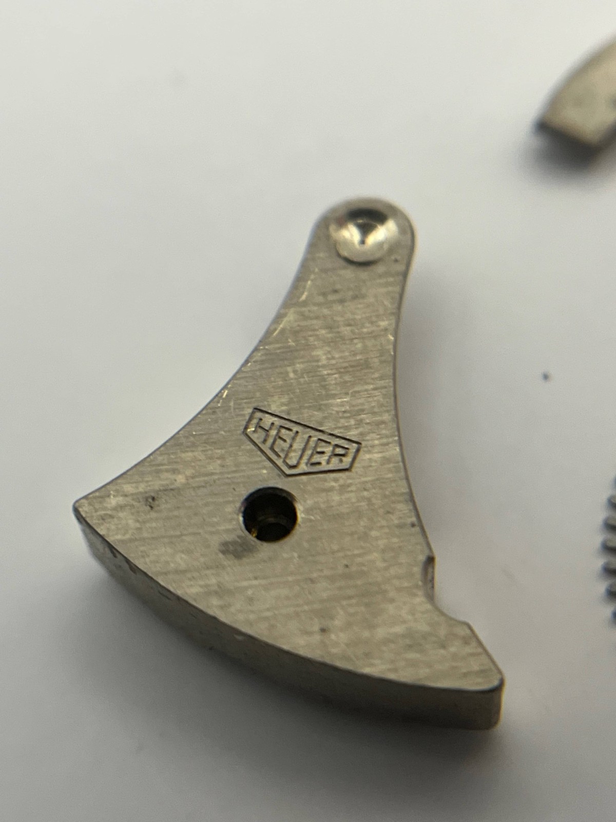 Heuer ref. 920 Stopwatch (AS 736) Escapement Bridges, Ratchet Wheel Parts