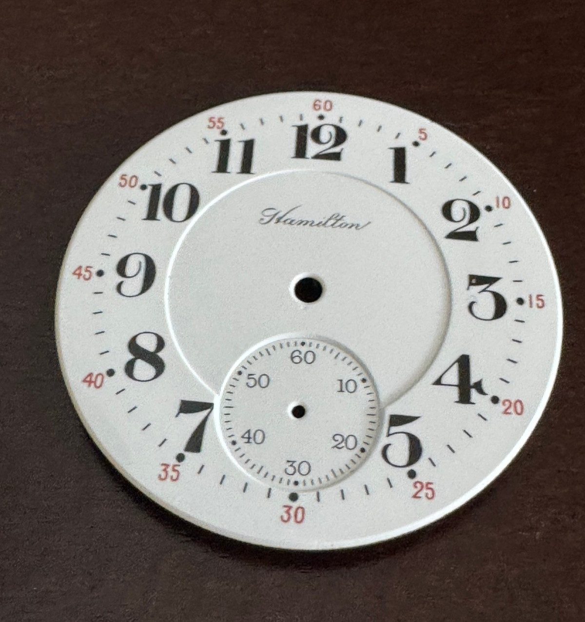 VINTAGE NEAR PERFECT 16 SIZE HAMILTON RAILROAD POCKET WATCH PORCELAIN DIAL