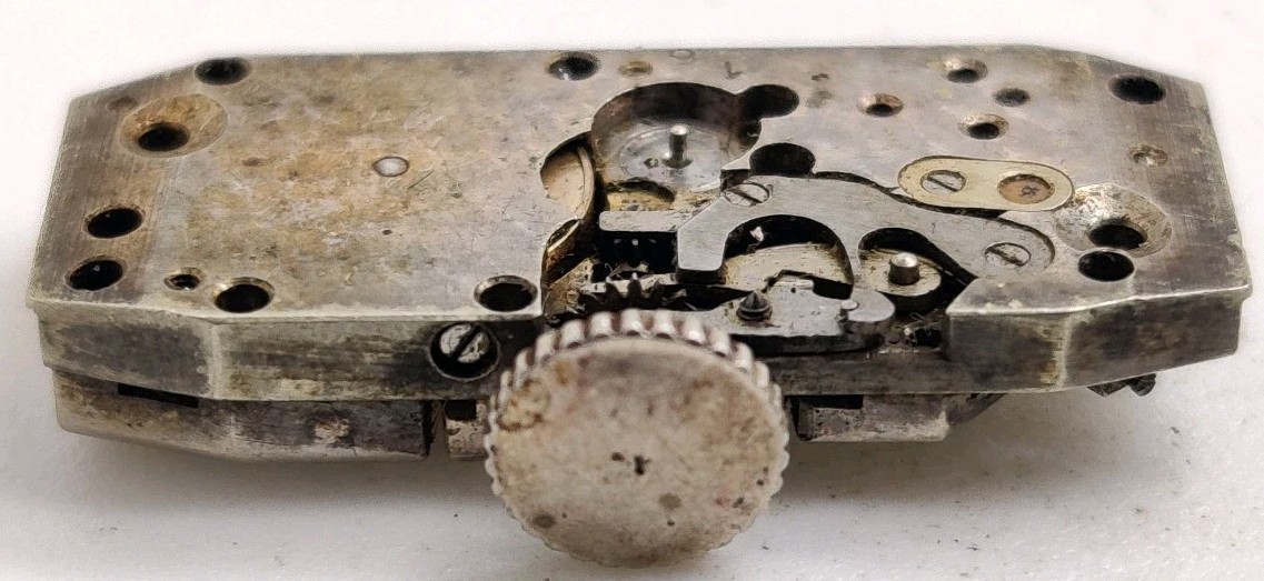 Vintage Blancpain High Grade 15 jewel Baguette watch movement For Repair