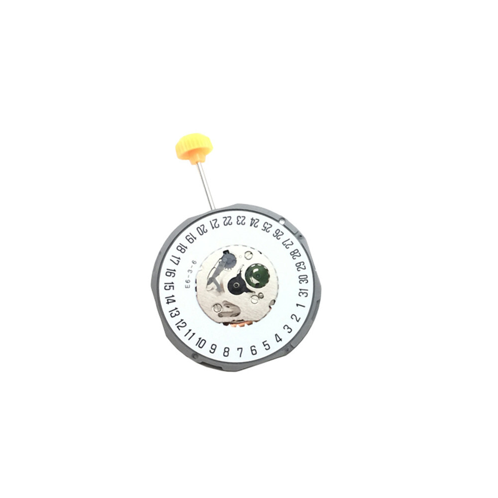 3 Pin Watch Movement Date @3/6 For Miyota 1M12 Quartz Watch With Adjusting Stem