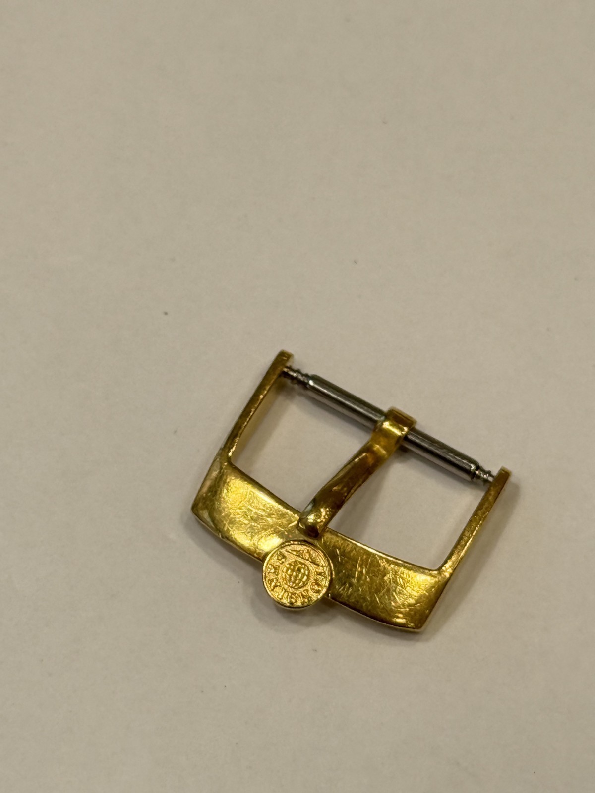Longines Buckle 16mm Solid Gold 18k Swiss Made Rare Genuine !
